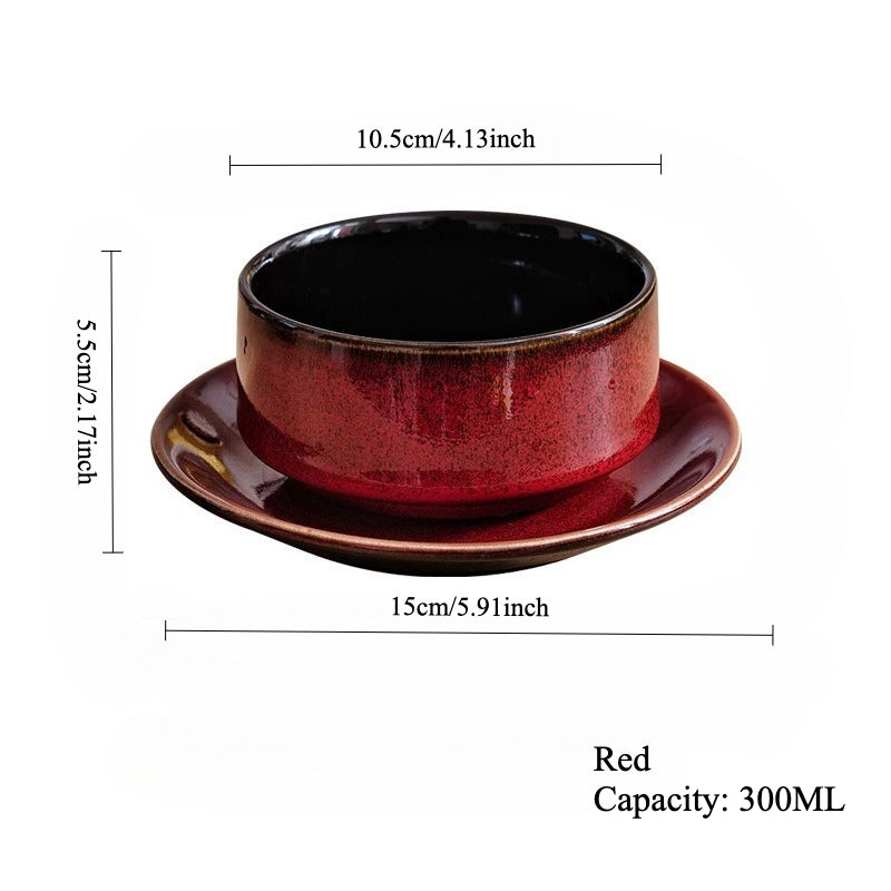 Gohobi Kiln-Change Ceramic Dessert & Soup Bowl