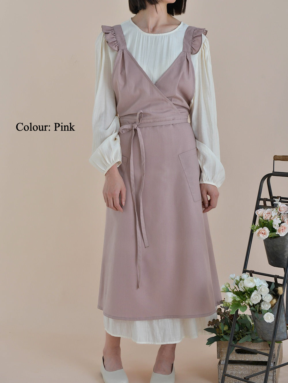 Gohobi French-Style Waterproof Linen Apron