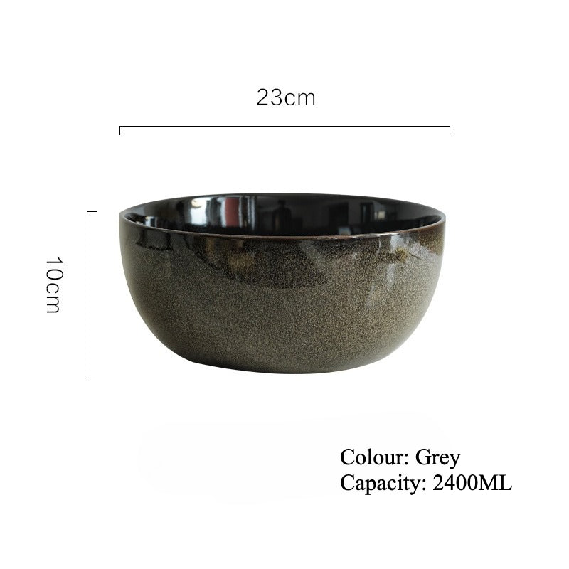 Gohobi Creative Kiln-Change Large Ceramic Bowl
