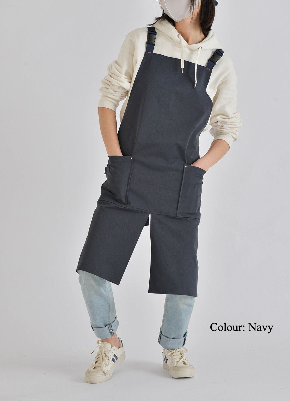 Gohobi Japanese Waterproof Cotton Canvas Apron