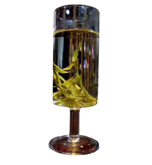 Gohobi Handmade High Foot Glass Tea Cup