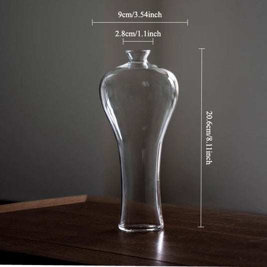 Gohobi Japanese Style Glass Vase
