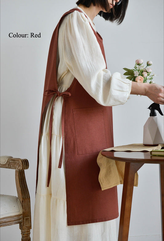 Gohobi Japanese Style Waterproof Cotton Apron