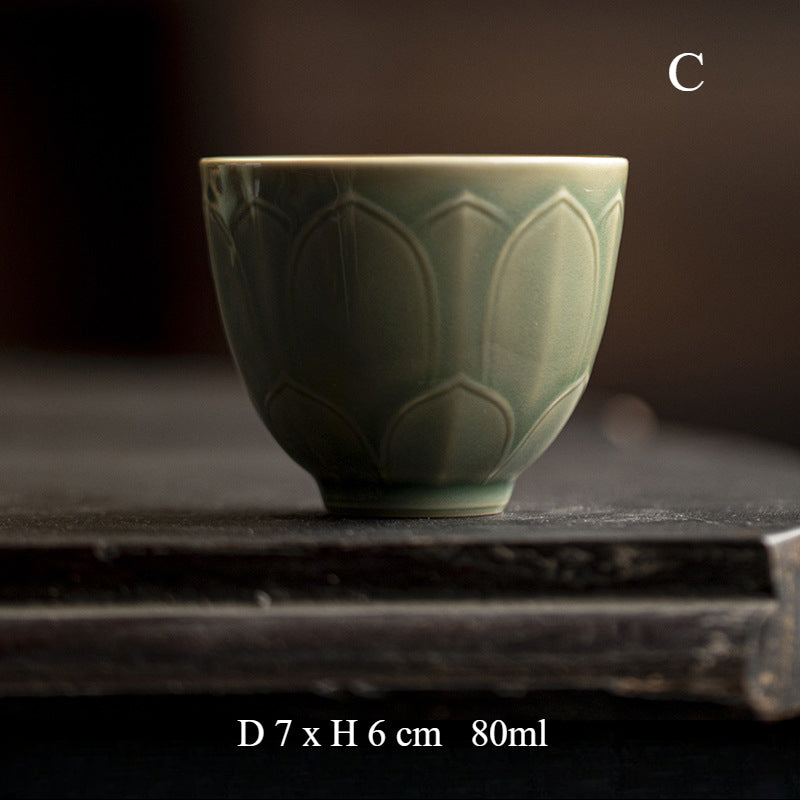 Gohobi Yaozhou Kiln Green Tea Cup
