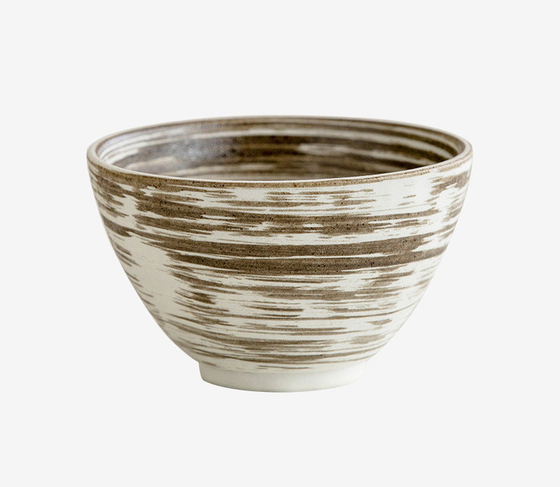 Gohobi Minoya Shino Glaze Hat Bowl [Made in Japan]