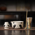 Gohobi Ceramic Matcha Set 045 Panda and Cat