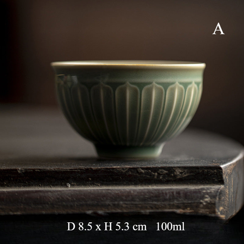 Gohobi Yaozhou Kiln Green Tea Cup