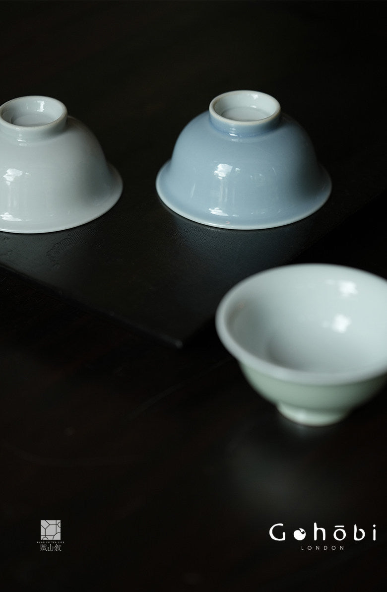[賦山敘 x Gohobi] Gohobi Jingdezhen High-Temperature Glaze Teacup – Solid Color Gongfu Tea Master Cup