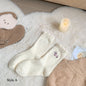 Gohobi Embroidered Puppy Plush Socks