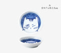 Gohobi Japanese Cats Plate [Made In Japan]