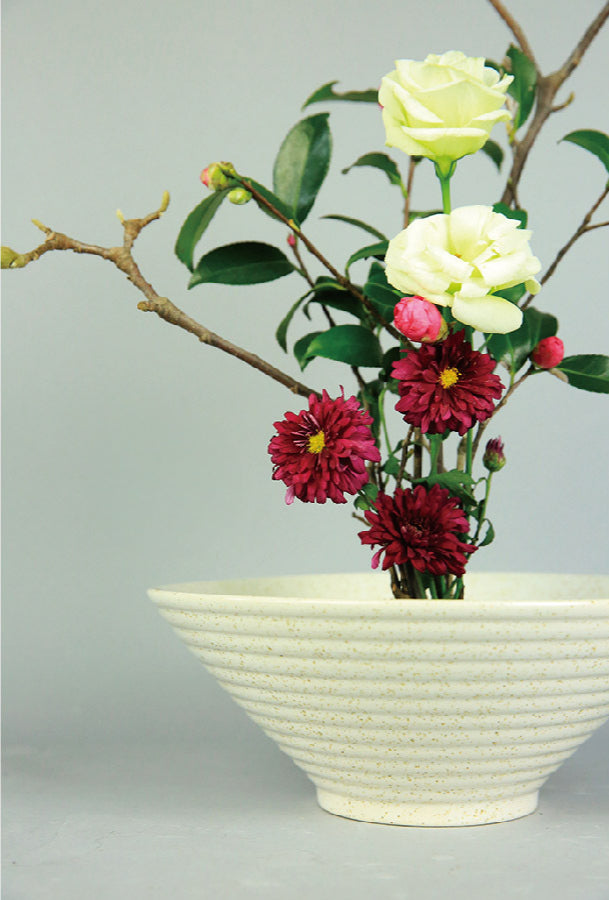 Gohobi Large Japanese Style Ikebana Vase 005