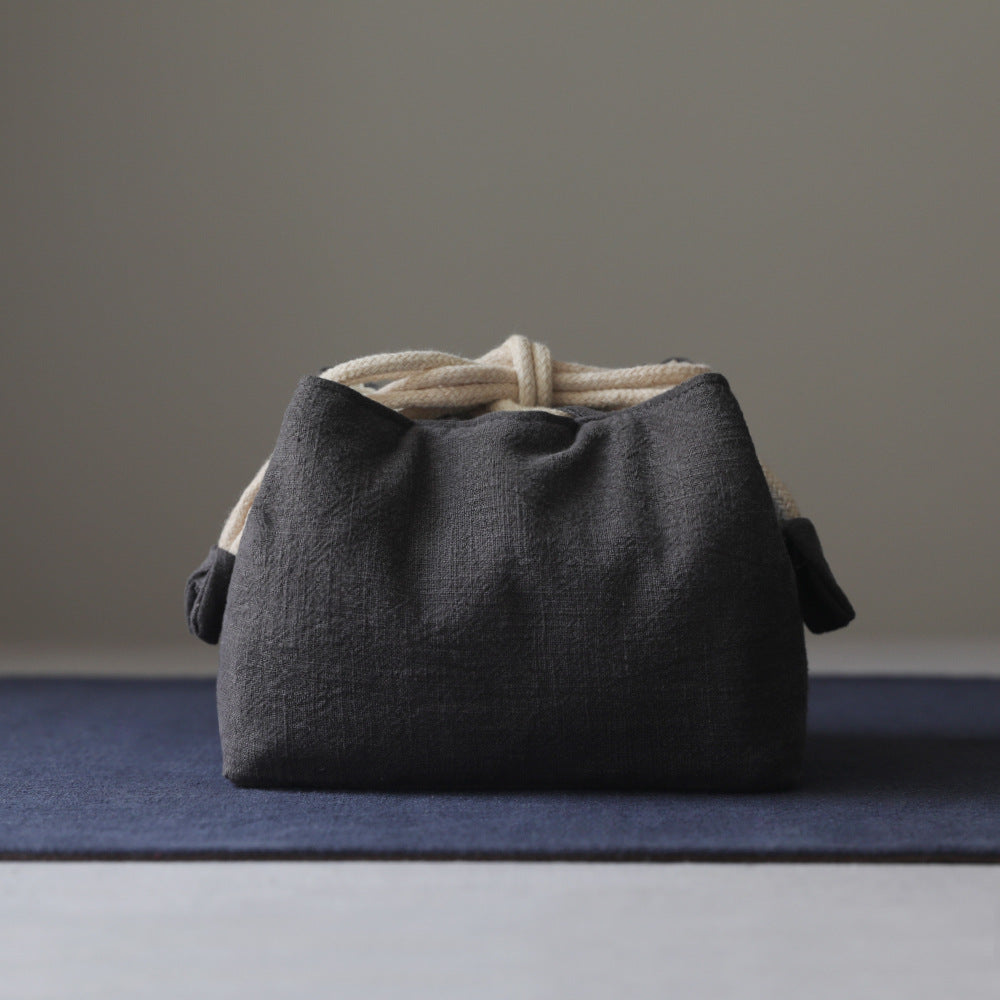 Gohobi Cotton Teaware Storage Travel Bag Shifuku