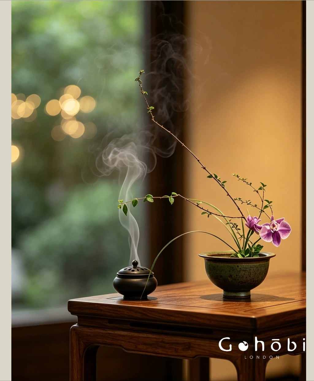 Gohobi Japanese Ikebana Mini Ceramic Vase – Jingdezhen Wabi-Sabi Hydroponic Plant Vessel