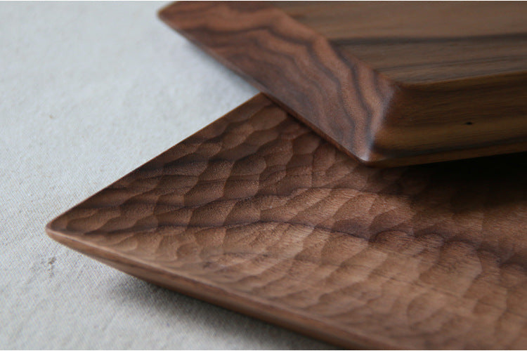 Gohobi Black Walnut Handmade Rectangular Tray