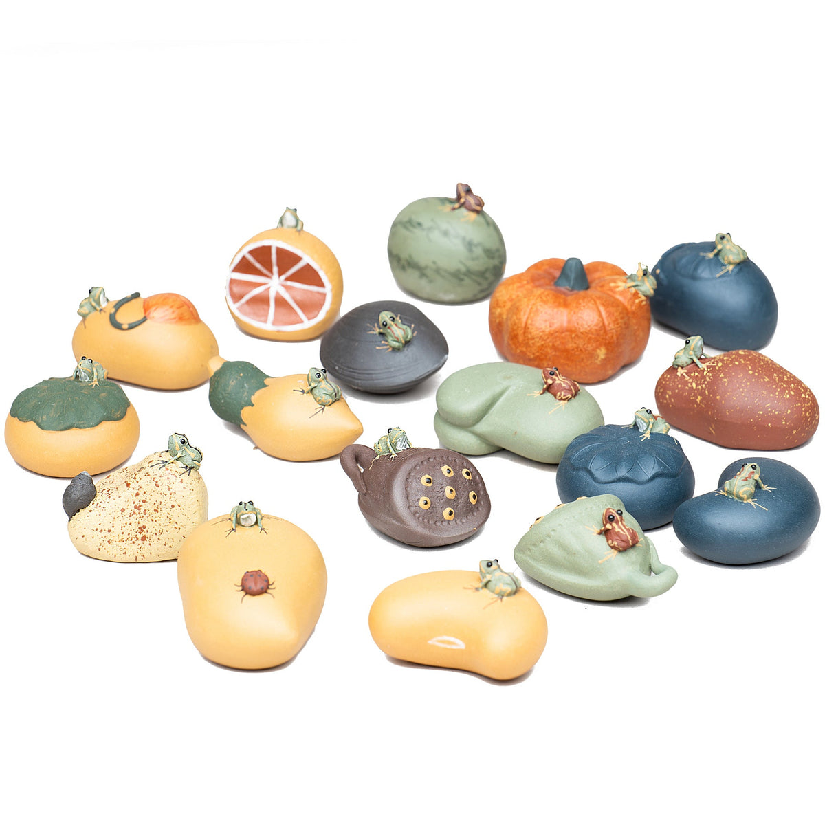 Yixing Purple Sand Spray Tea Pet Handmade Frog(Clearance)