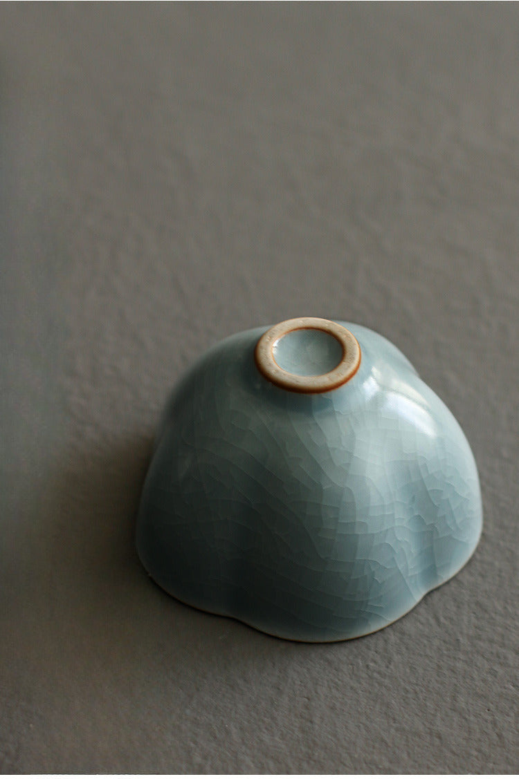 Gohobi Handmade Sky Blue Ceramic Tea Cup