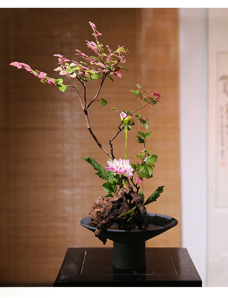 Gohobi Large Japanese Style Ikebana Vase 004