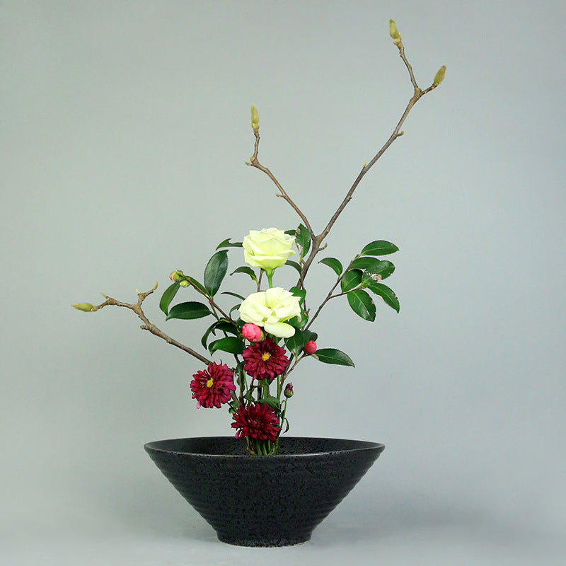 Gohobi Large Japanese Style Ikebana Vase 005