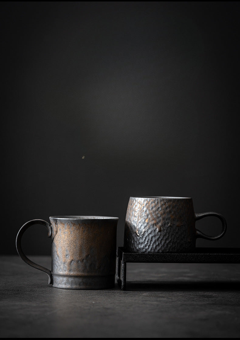 Gohobi Handmade Metallic Glaze Ceramic Mug (280-300ml)