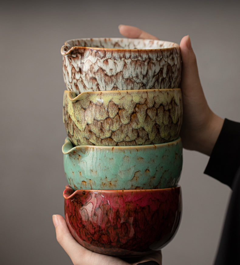 Gohobi Ceramic Matcha Set 038 Flow Glaze