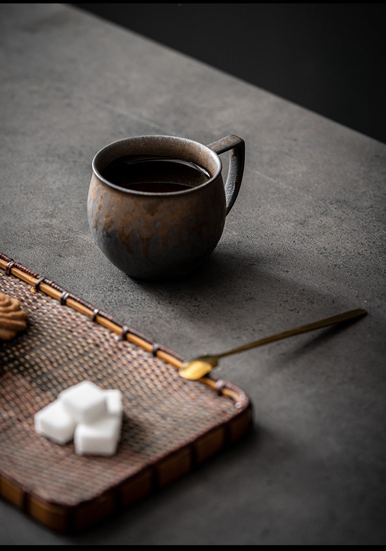 Gohobi Handmade Metallic Glaze Ceramic Mug (280-300ml)