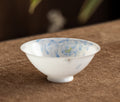 Gohobi Hand-painted Jade White Lotus Porcelain Tea Cup