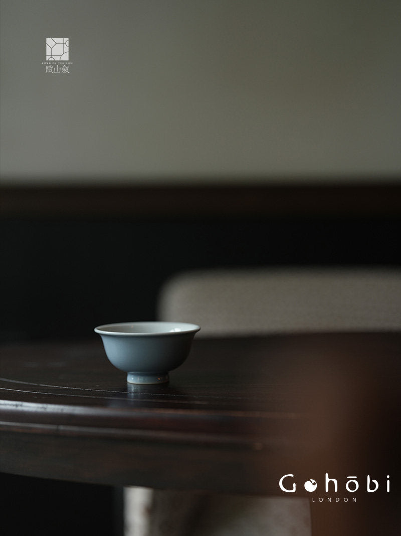[賦山敘 x Gohobi] Gohobi Jingdezhen High-Temperature Glaze Teacup – Solid Color Gongfu Tea Master Cup