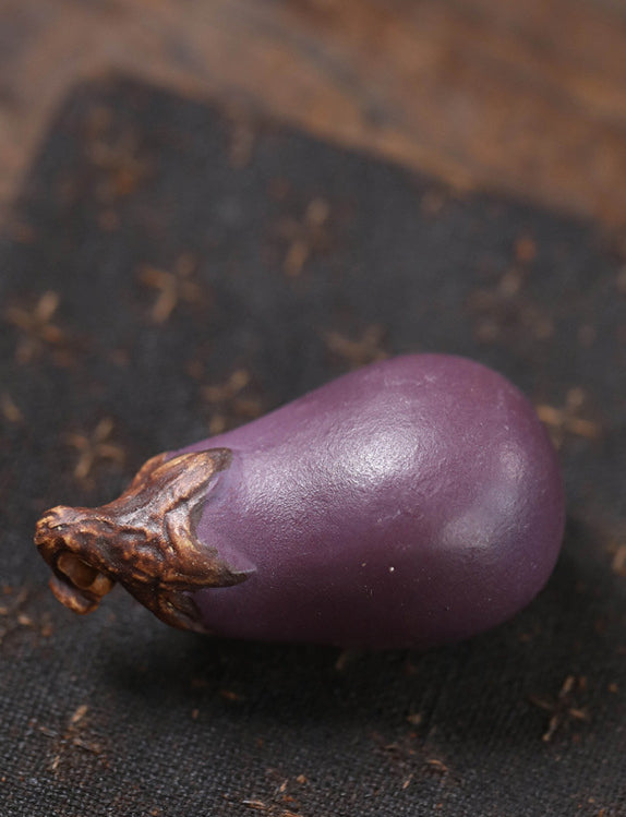 Gohobi Yixing Purple Sand Eggplant Tea Pet
