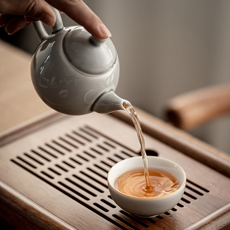Gohobi Japanese Style Ice Grey Teapot 002