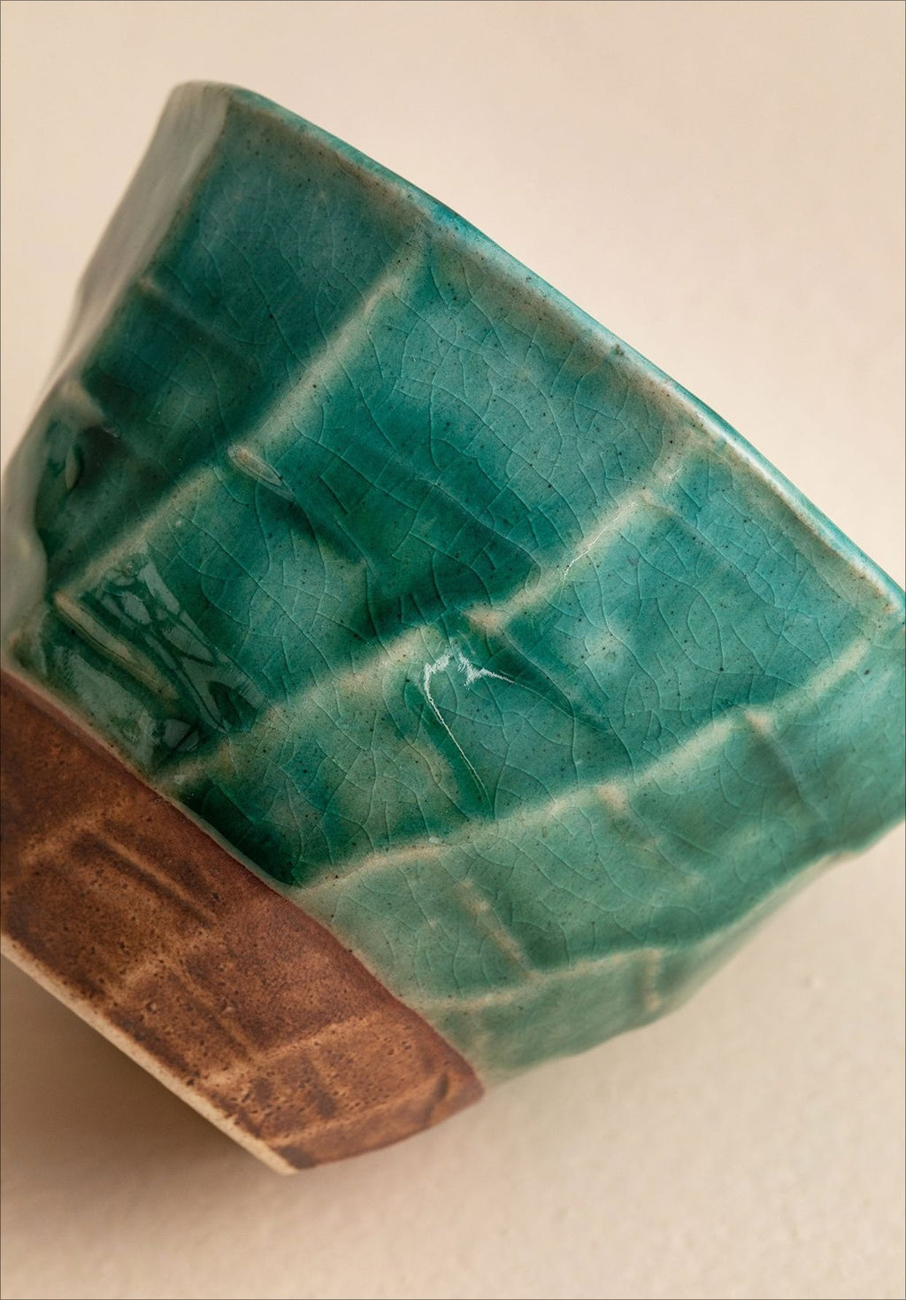 Gohobi Japanese Minoyaki Retro Coarse Pottery Teacup – Wabi Sabi Handmade Ceramic Master Cup | Made in Japan
