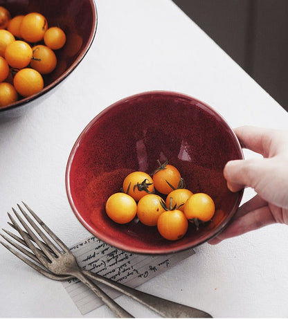 Gohobi Vintage Kiln-Change Ceramic Bowl