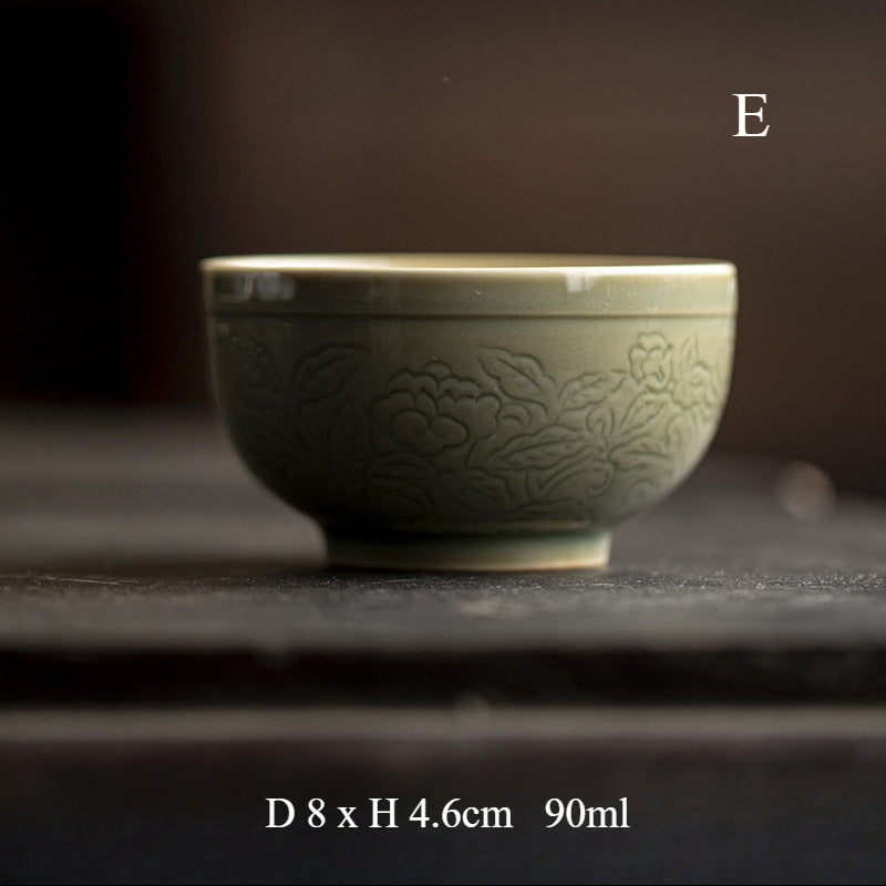 Gohobi Yaozhou Kiln Green Tea Cup