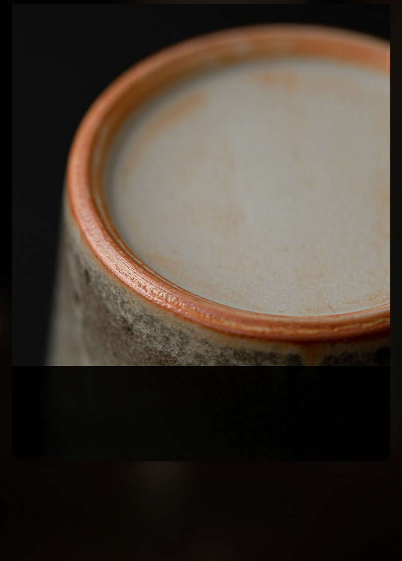 Gohobi Shino Ware Large Ceramic Cup