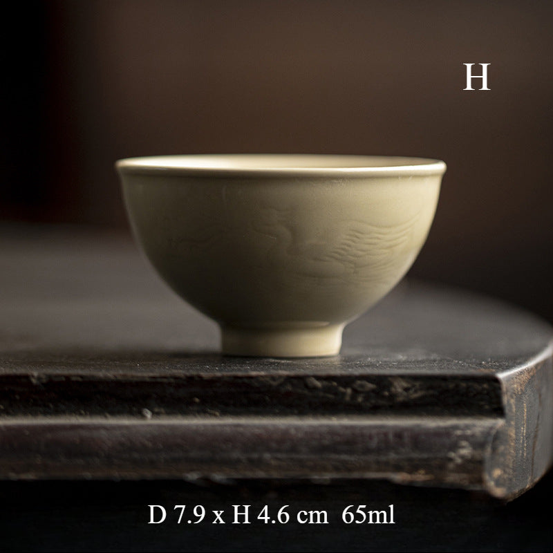 Gohobi Yaozhou Kiln Green Tea Cup
