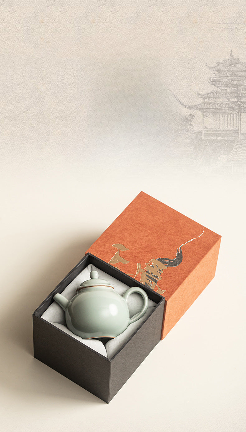 Gohobi Ceramic Gongfu Teapot Gift Box
