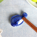 Gohobi Blue Fish Chopstick Rest