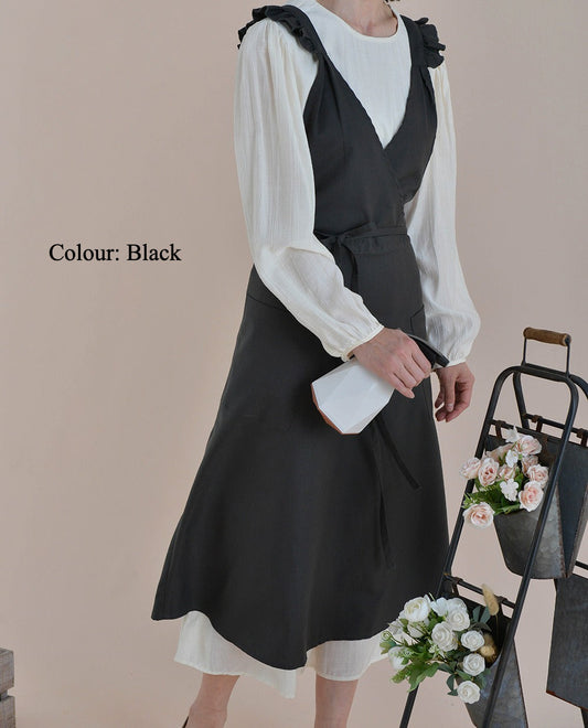 Gohobi French-Style Waterproof Linen Apron