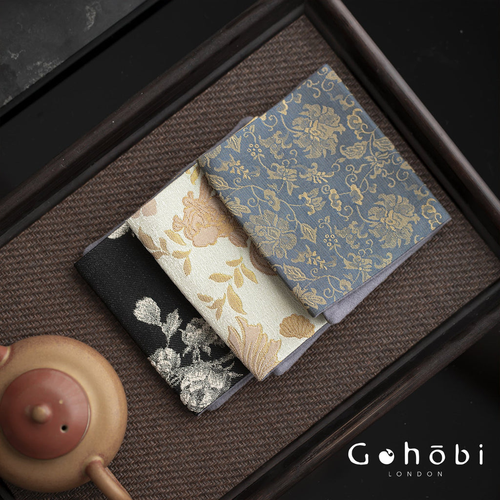 Gohobi Embroidered Tea Towel – Cotton Linen Absorbent Tea Cloth