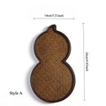 Gohobi Bamboo Mat Surface Tea Tray