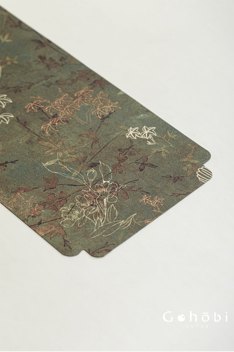 Gohobi Xiangyun Silk Tea Table Runner – Double-Sided Tea Mat Dry Brew Cloth