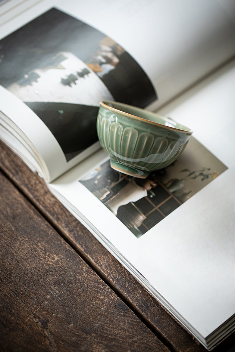 Gohobi Yaozhou Kiln Green Tea Cup