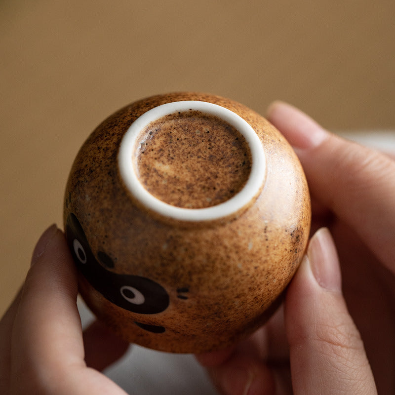 Gohobi Japanese Raccoon Sake Set Tea Set [Made In Japan]