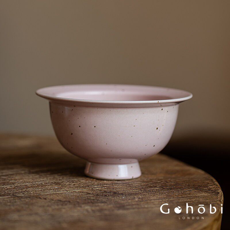 Gohobi Japanese Ikebana Mini Ceramic Vase – Jingdezhen Wabi-Sabi Hydroponic Plant Vessel
