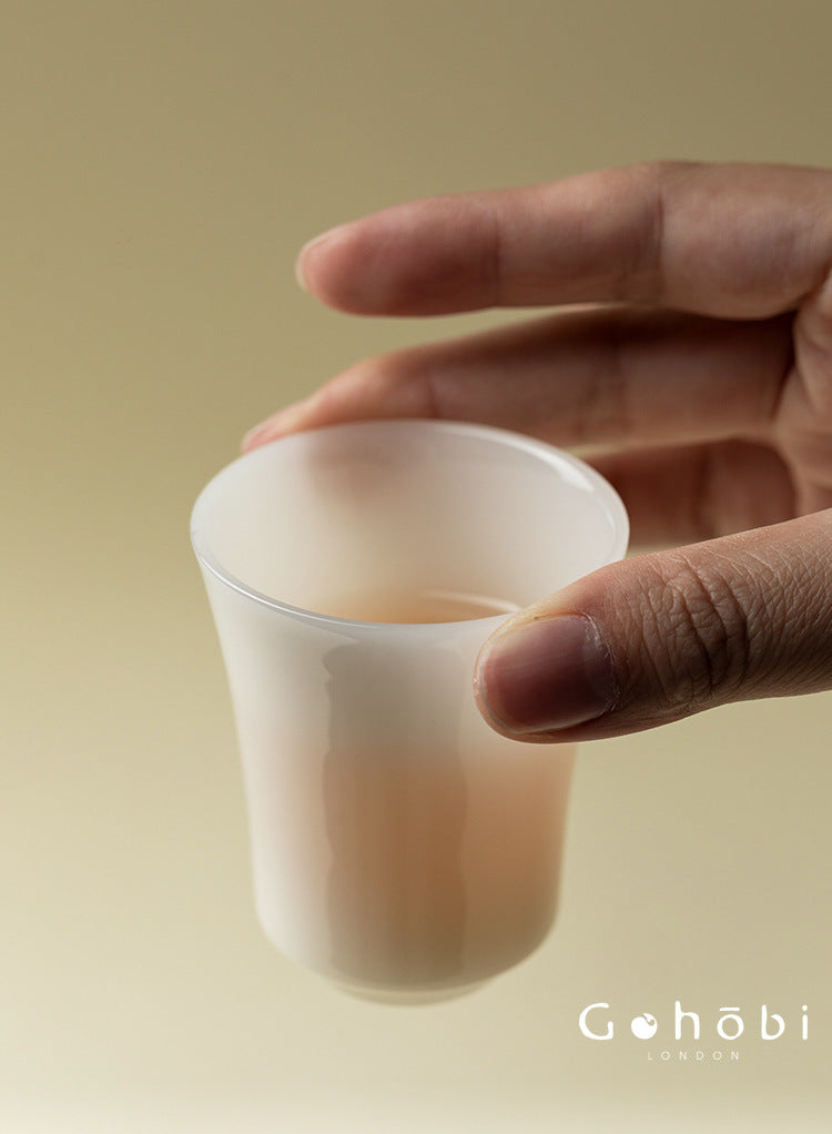 Gohobi Ice Jade Porcelain Teacup – Dehua White Porcelain Gongfu Master Cup