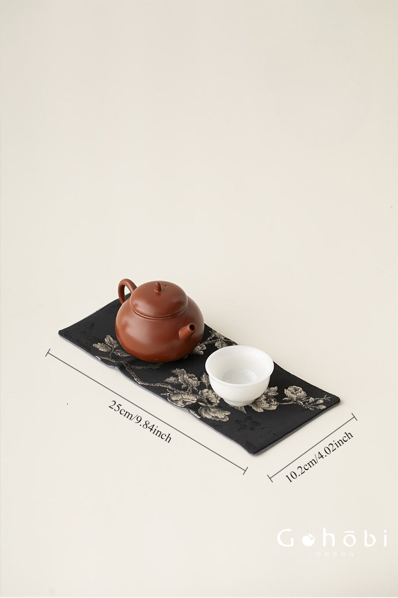 Gohobi Embroidered Tea Towel – Cotton Linen Absorbent Tea Cloth