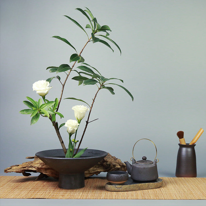 Gohobi Large Japanese Style Ikebana Vase 004