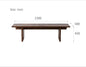 Gohobi Handmade Solid Wood Coffee Table – Japanese Modern Minimalist Tea Table for Living Room | FSC Certified Furniture