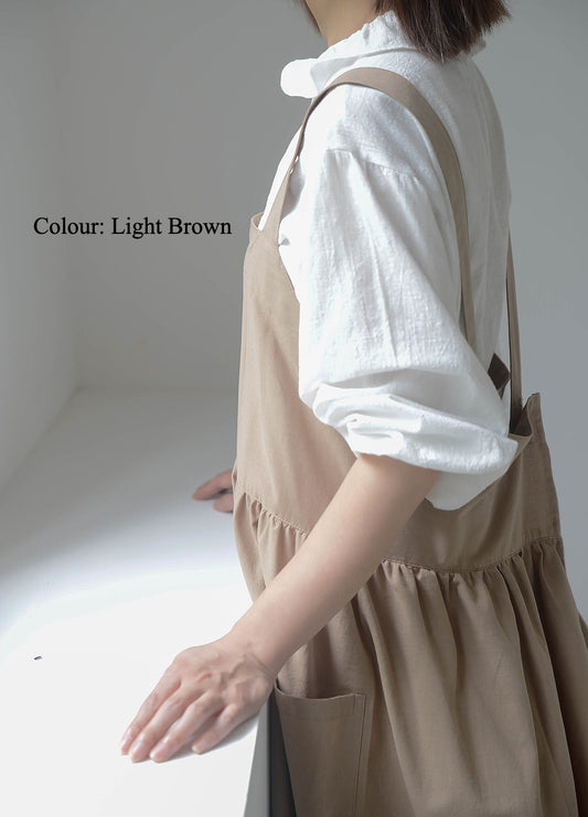 Gohobi Korean-Style Cotton Waterproof Apron
