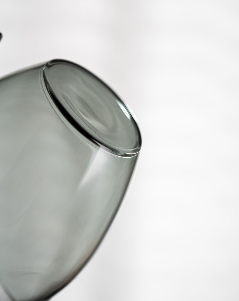 Gohobi Handmade Colourful Handle Glass Pitcher