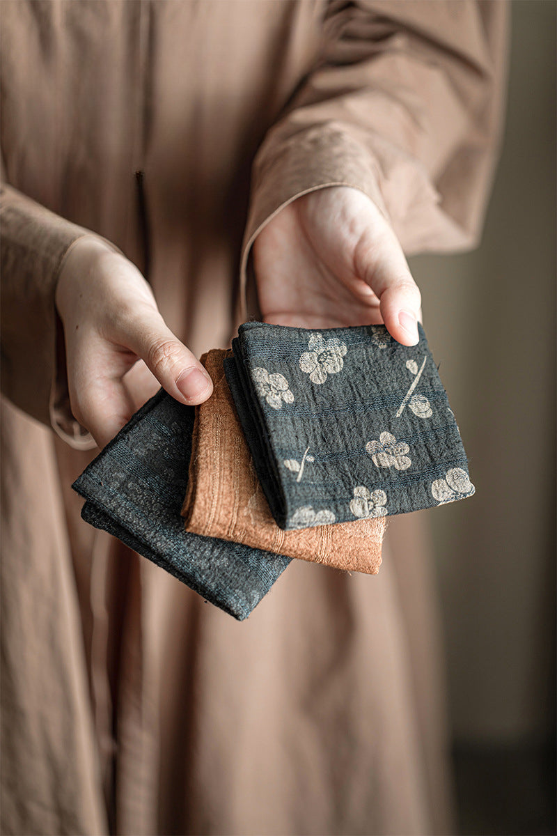 Gohobi Hand-dyed Cotton and Linen Gongfu Tea Towel